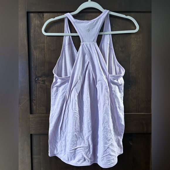 Lululemon Essential Tank Heathered Serene Blue - Picture 2 of 4